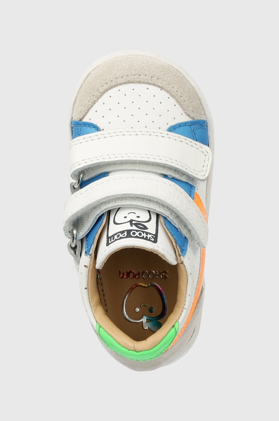 Shoo Pom sneakersy skórzane dziecięce biały O4DKAA0403