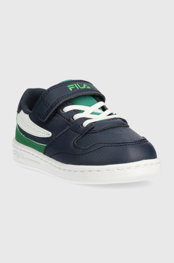Παιδικά sneakers Fila FXVENTUNO VELCRO FFK0009 σκούρο μπλε SS25