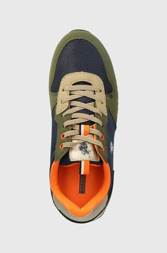 U.S. Polo Assn. sneakersy dziecięce zielony NOBIK008