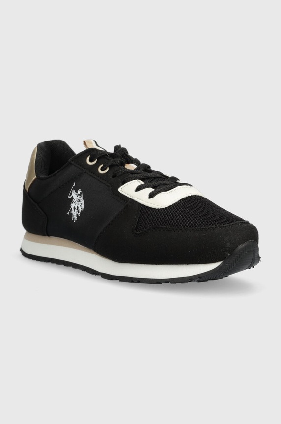 U.S. Polo Assn. sneakersy dziecięce NOBIK008 czarny SS23