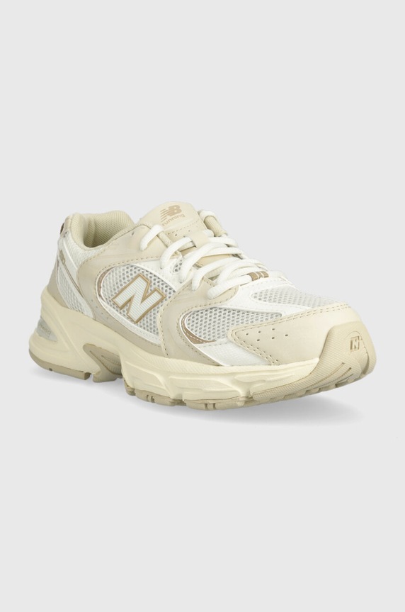 New Balance scarpe da ginnastica per bambini NBGR530 GR530 beige SS23