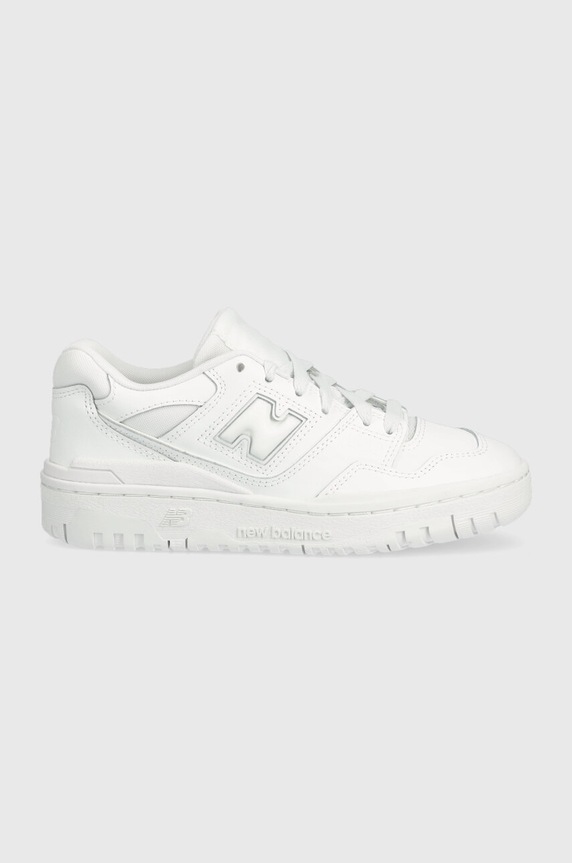 New Balance sneakers 550 textil alb GSB550