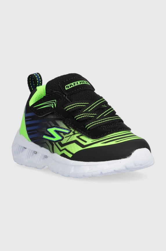 Skechers sneakersy dziecięce 401503N.PPYX czarny SS23