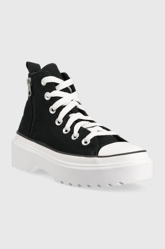 Παιδικά πάνινα παπούτσια Converse A03011C μαύρο SS24