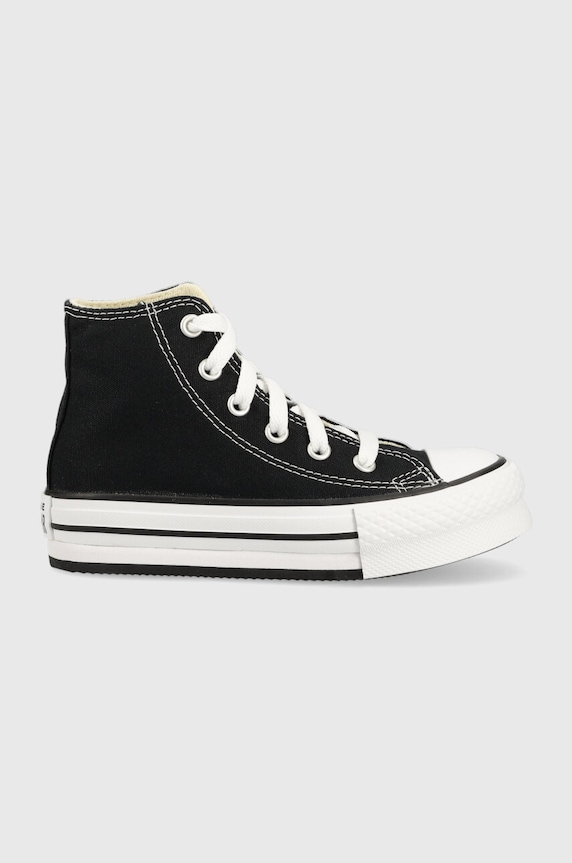 Converse trampki dziecięce CHCK TAYLOR ALL STAR EVA LIFT 372859C czarny 372859C
