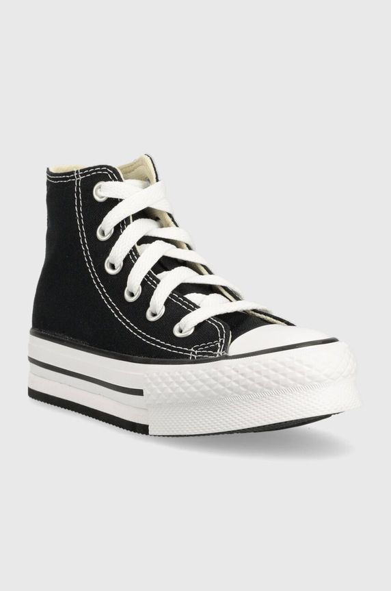 Converse trampki dziecięce CHCK TAYLOR ALL STAR EVA LIFT 372859C 372859C czarny SS24