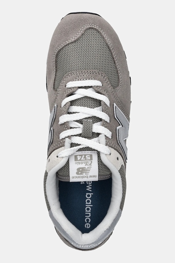 Detské tenisky New Balance GC574EVG sivá GC574EVG