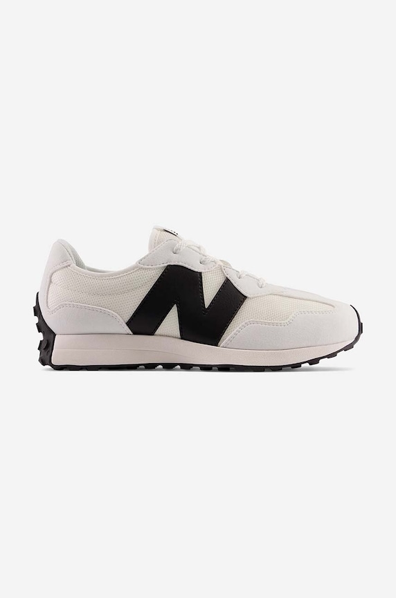 New Balance scarpe da ginnastica per bambini GS327CWB pelle scamosciata bianco GS327CWB
