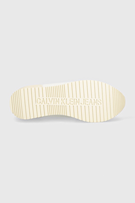 Calvin Klein Jeans sneakers RUNNER SOCK LACEUP NY-LTH YM0YM00553 alb