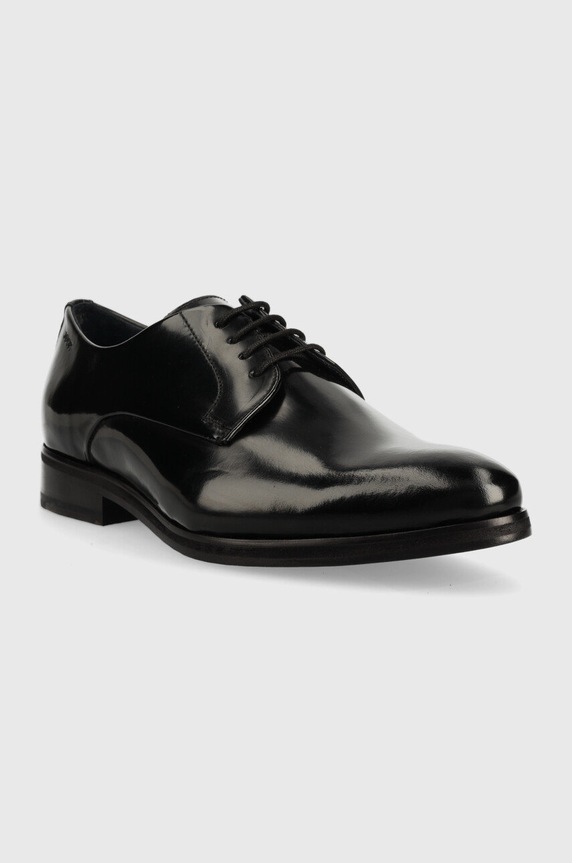 Joop! Półbuty skórzane Serafino 4140004412.900 czarny SS23