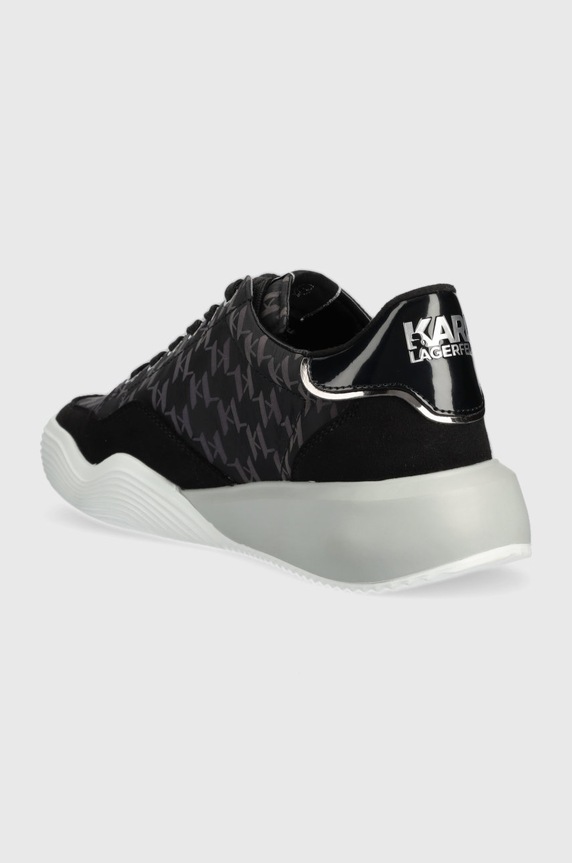 Obuwie Karl Lagerfeld sneakersy KL52816A KAPRI RUN KL52816A.H0M czarny