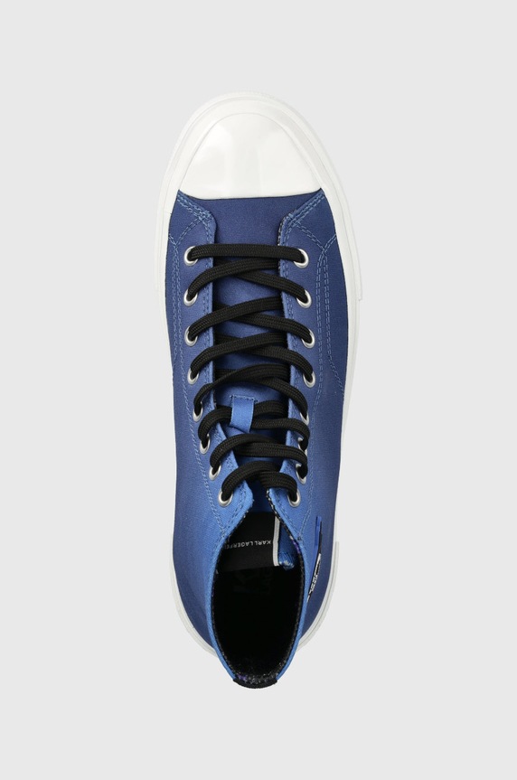 Karl Lagerfeld trampki KAMPUS III niebieski KL50366.9BB