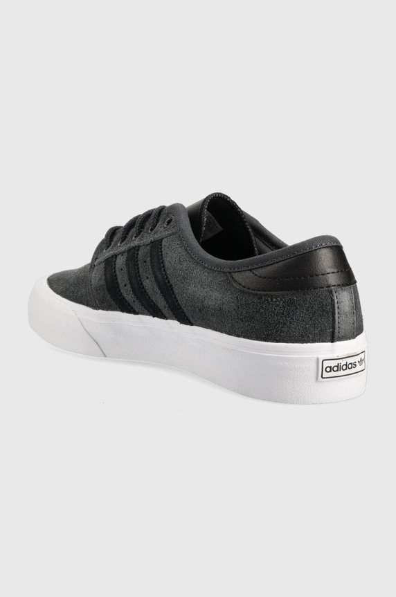 Boty Semišové tenisky adidas Originals GX2075 černá