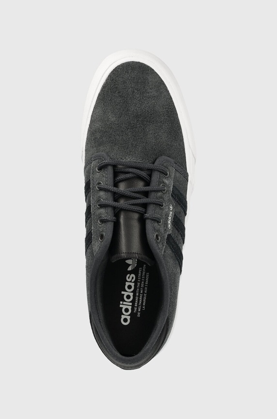 Semišové tenisky adidas Originals černá GX2075