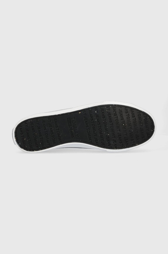 Tenisky Tommy Jeans Leather Vulc Tjm Ess EM0EM01047 bílá