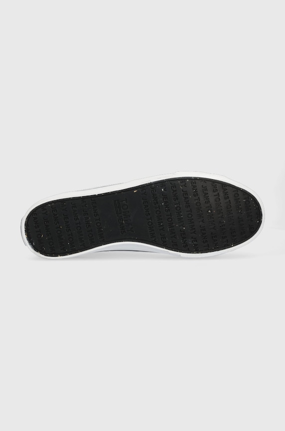 Tenisky Tommy Jeans Leather Vulc Tjm Ess EM0EM01047 bílá