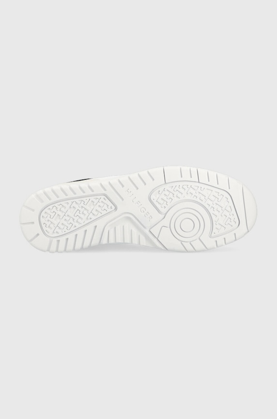 Sneakers Tommy Hilfiger TH BASKET CORE RWB FM0FM04730 λευκό