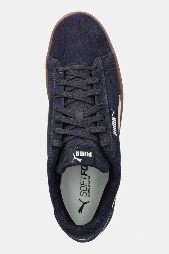 Puma velúr sportcipő Smash 3.0 sötétkék 390984
