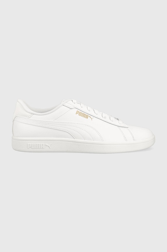 Puma sportcipő Smash 3.0 nappa bőr fehér 390987