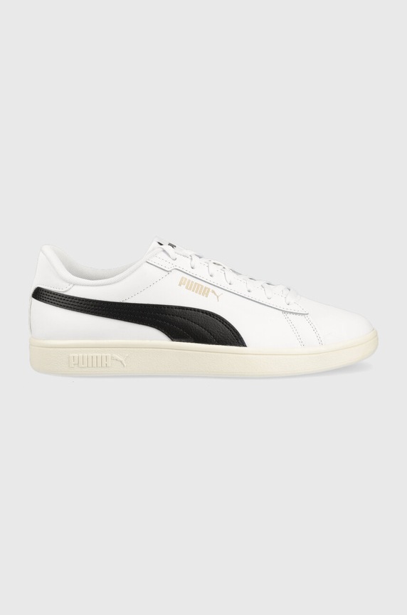 Puma sportcipő Smash 3.0 nappa bőr fehér 390987