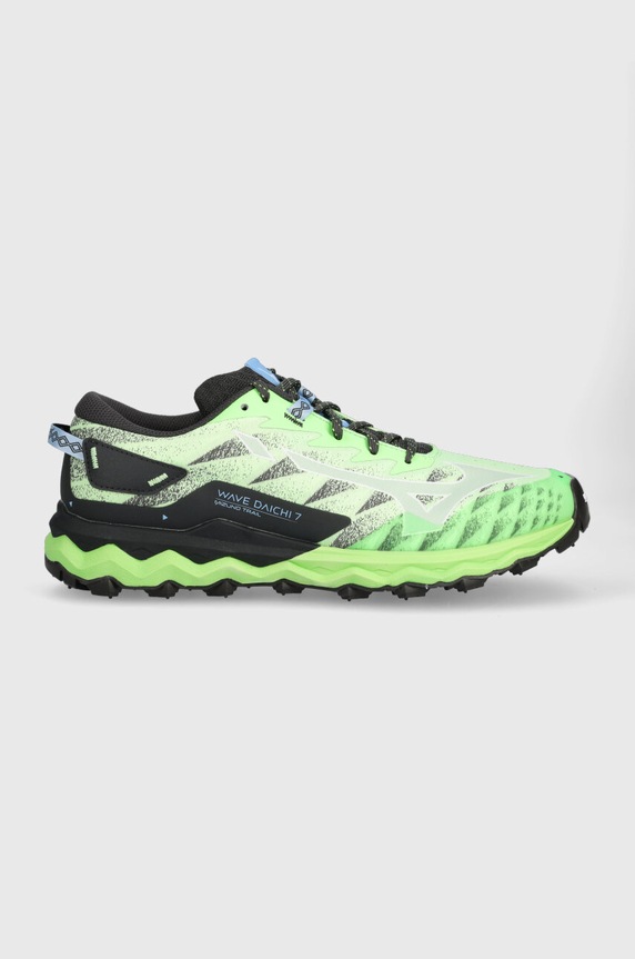 Boty Mizuno Wave Daichi 7 textilní zelená J1GJ2271