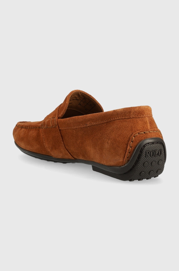 Obuća Mokasinke od brušene kože Polo Ralph Lauren REYNOLD 803893741003 smeđa