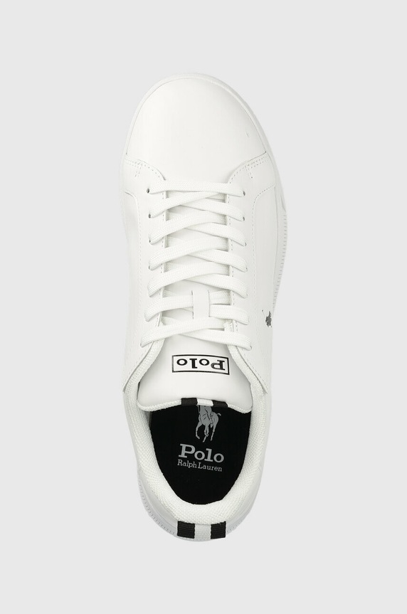 Polo Ralph Lauren sneakersy skórzane Hrt Ct II biały 809860883006