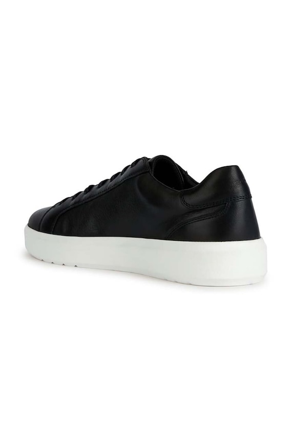 Obuwie Geox sneakersy skórzane VELLETRI U35EAC.00085.C9999 czarny