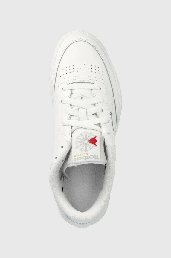 Δερμάτινα sneakers Reebok Classic Club C λευκό FZ6011
