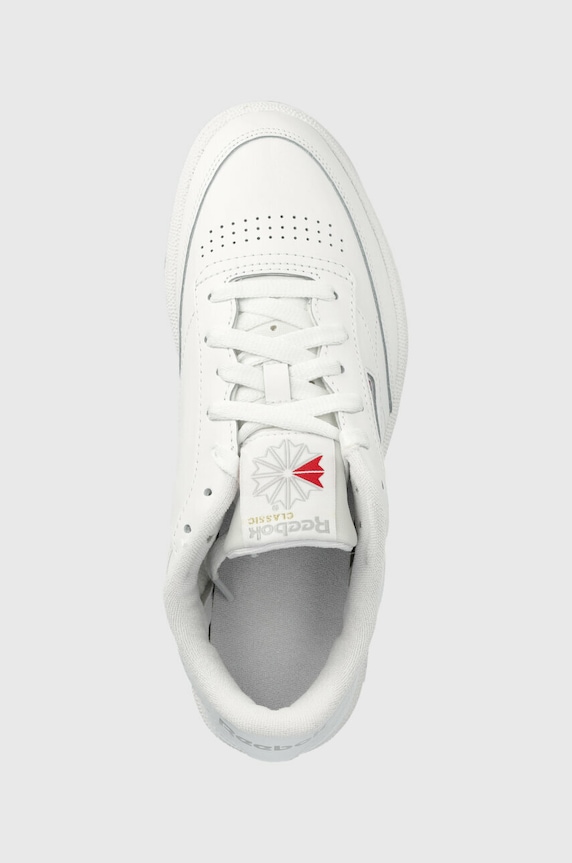 Δερμάτινα sneakers Reebok Classic Club C λευκό FZ6011