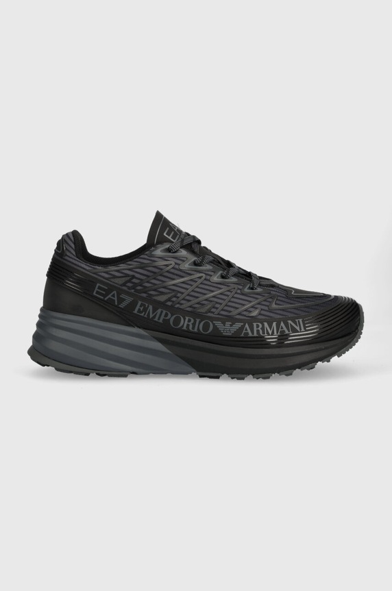 EA7 Emporio Armani sneakersy syntetyczny czarny X8X129.XK307.S336