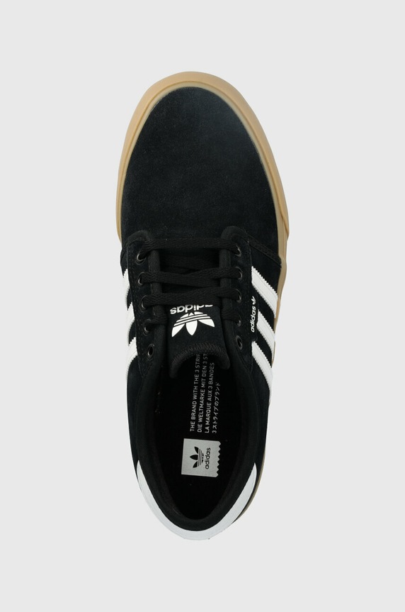 Tenisice od brušene kože adidas Originals SEELEY XT crna EG2632