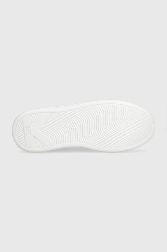 Karl Lagerfeld sneakersy skórzane KAPRI MENS KL52515.01W biały
