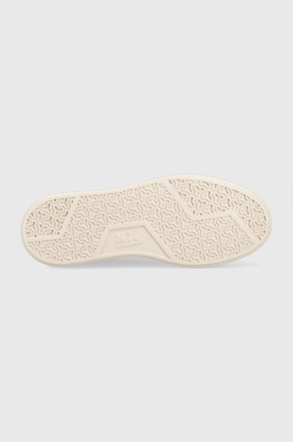 Karl Lagerfeld sneakersy skórzane MAXI KUP KL52217.2T1 beżowy