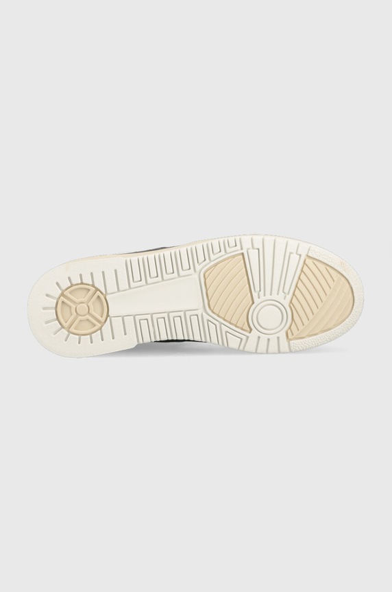 Filling Pieces sneakersy skórzane Mid Ace Spin 55333491926 zielony