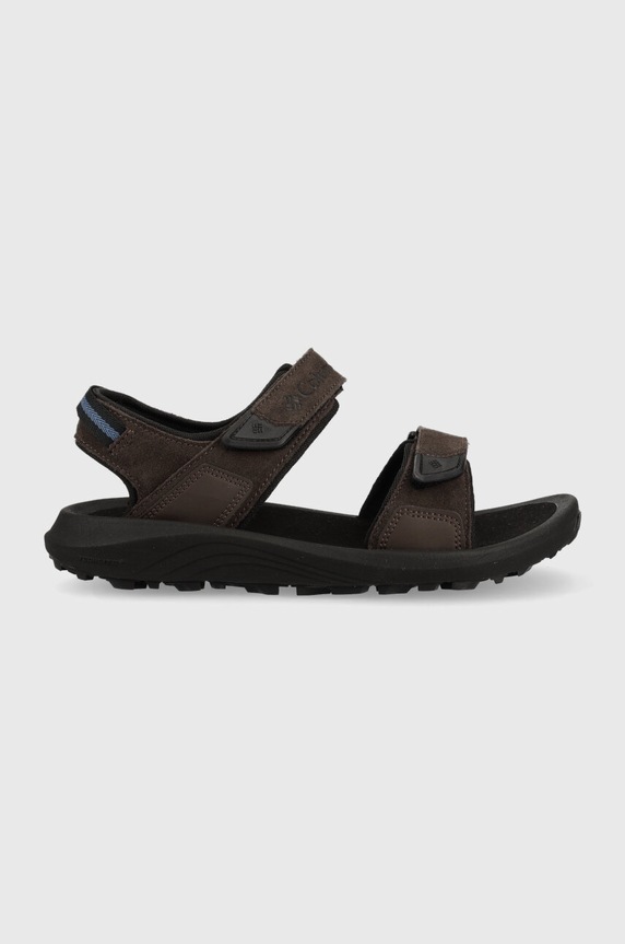 Sandále Columbia Trailstorm Hiker 2 semišová koža hnedá 1987201.SS23