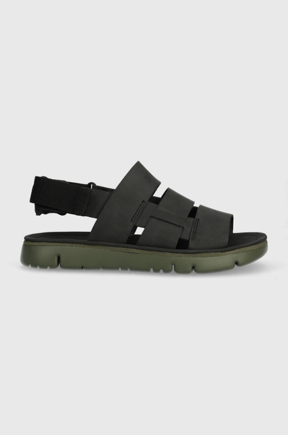 Kožené sandály Camper Oruga Sandal černá K100470.013
