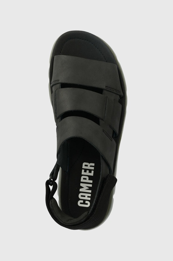 Kožené sandály Camper Oruga Sandal černá K100470.013