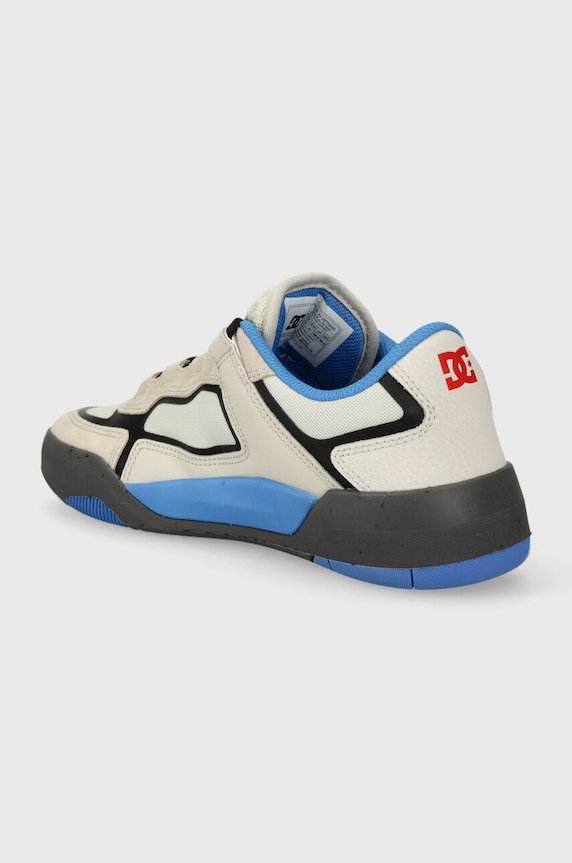 Obuwie DC sneakersy skórzane Metric ADYS100742 szary