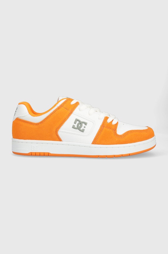Sneakers DC υφασμάτινο πορτοκαλί ADYS100766