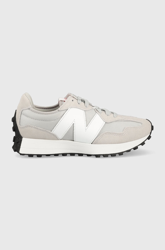 Tenisky New Balance 327 semišová koža sivá MS327CGW