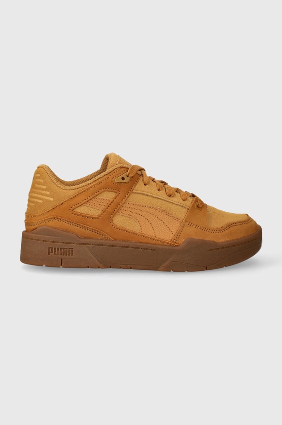Puma sneakersy skórzane Slipstream Suede skóra zamszowa brązowy 387547