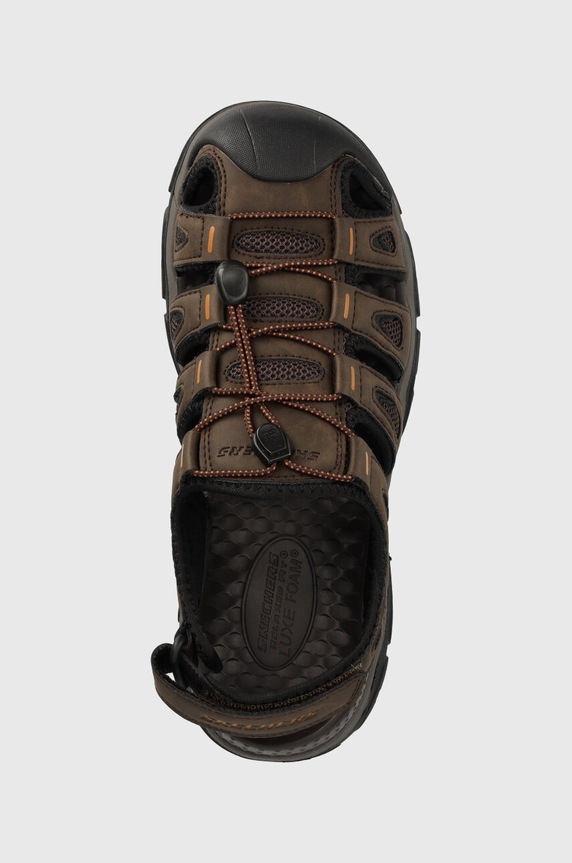 Skechers sandały Tresmen Outseen brązowy 204111