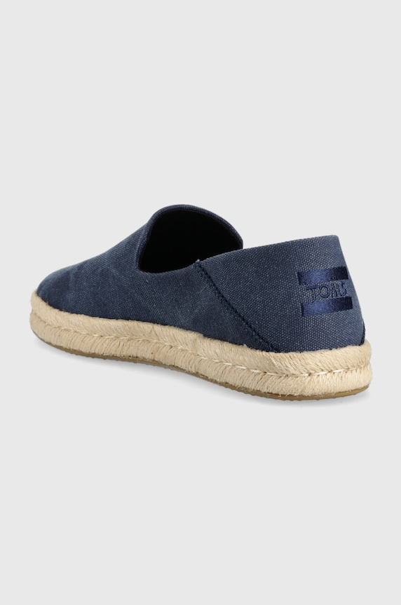 Obuwie Toms espadryle Santiago 10019868 niebieski