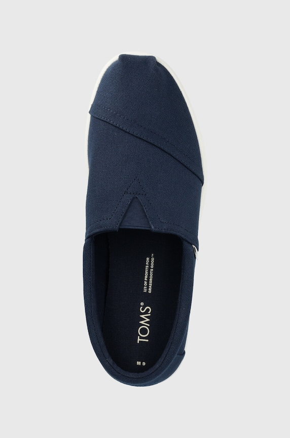 Espadrilky Toms Alpargata Forward tmavomodrá 10019858