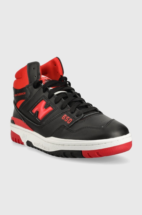 Kožené tenisky New Balance BB650RBR černá SS23