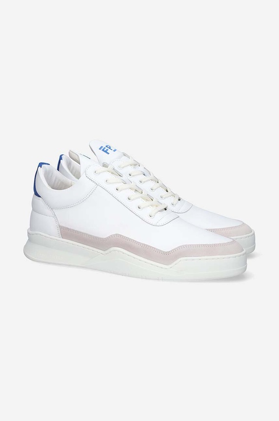 Filling Pieces leather sneakers Low Top Ghost 10120631925 white