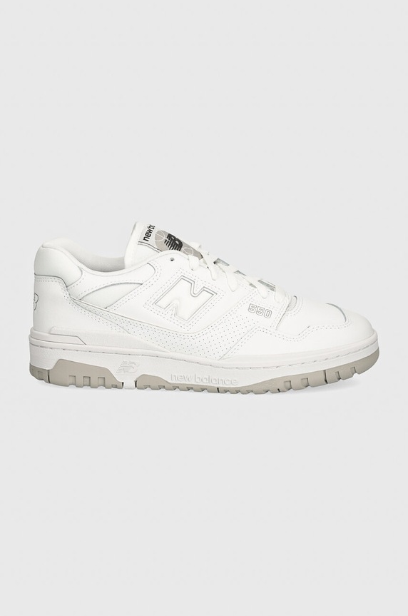 Kožené tenisky New Balance 550 BB550PB1 bílá AW23