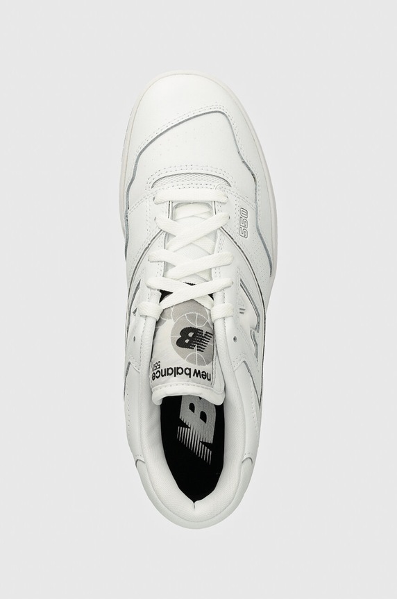 Kožené tenisky New Balance 550 bílá BB550PB1