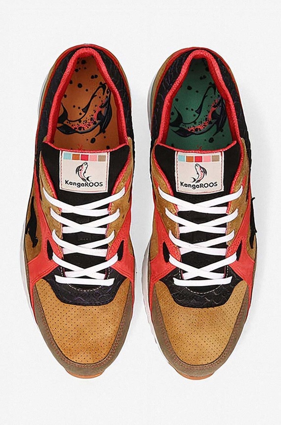 KangaROOS sneakers Bisso & Max LoeweRunaway MiG 'TROUT' 4712C0003021 brown